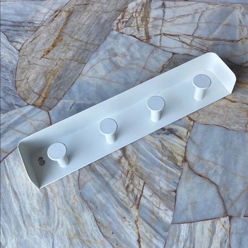 IKEA ENUDDEN 16778 White Wall-Mounted‎ Hook Metal